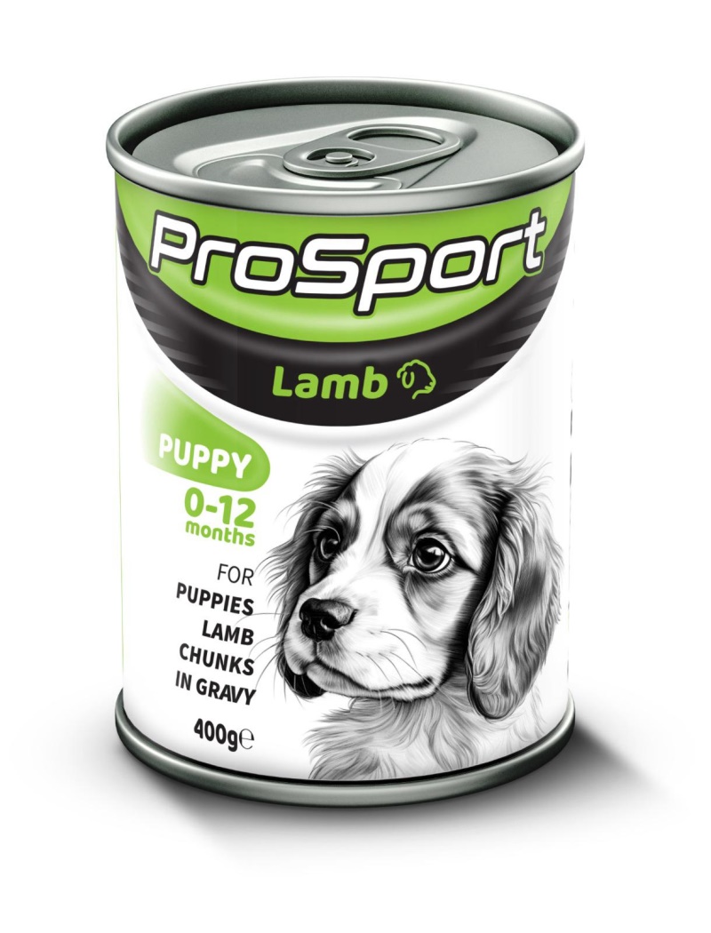 Prosport Chunk Kuzu Etli Yavru Köpek Konservesi 400 gr x 24 Adet