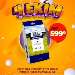 Bosch Dog Premium Et Ve Balıklı Yetişkin Köpek Maması 20 Kg