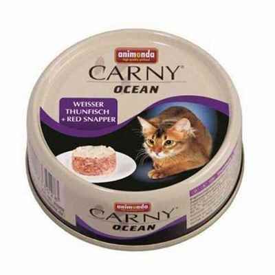 Animonda Carny Ocean Ton Balıklı ve Kırlangıç Balıklı Yetişkin Kedi Konservesi 80 Gr