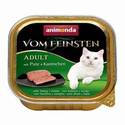 Animonda Vom Feinsten Hindili ve Tavşanlı Yetişkin Kedi Konservesi 6 Adet 100 Gr