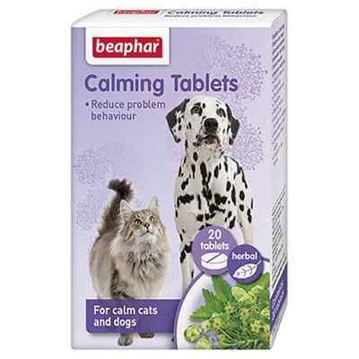 Beaphar Calming Tablets Bitkisel Sakinleştirici Kedi ve Köpek Tableti 20'li