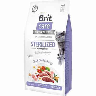 Brit Care Hypoallergenic Kilo Dengeleyici Ördekli Tahılsız Kısırlaştırılmış Kedi Maması 7 Kg