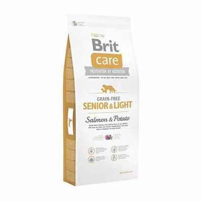 Brit Care Skin Coat Senior Light Somonlu Tahılsız Light Yaşlı Köpek Maması 3 Kg