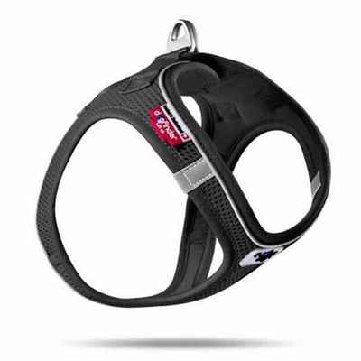 Curli Magnetic Vest Köpek Göğüs Tasması Air-Mesh Black XS