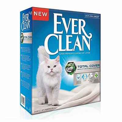 Ever Clean Total Cover Kokusuz Topaklanan Kedi Kumu 10 Lt