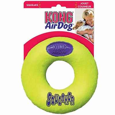 Kong Air Squeaker Sesli Donut Köpek Oyuncağı Large 17 Cm