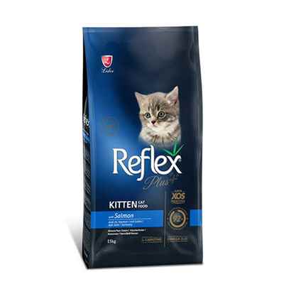 Reflex Plus Kitten Somonlu ve Pirinçli Yavru Kedi Maması 15 Kg