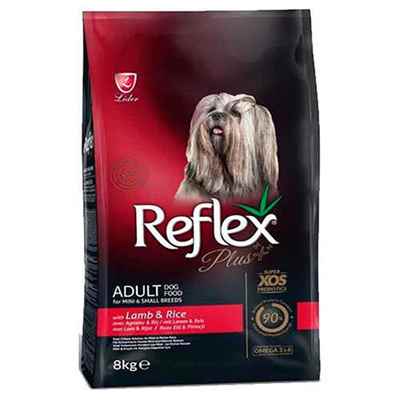 Reflex Plus Mini Small Kuzulu ve Pirinçli Küçük Irk Yetişkin Köpek Maması 8 Kg