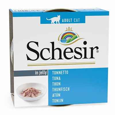 Schesir Ton Balıklı Jelly Yetişkin Kedi Konservesi 85 Gr