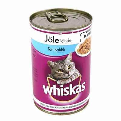 Whiskas Gravy Soslu Ton Balıklı Yetişkin Kedi Konservesi 12 Adet 400 Gr