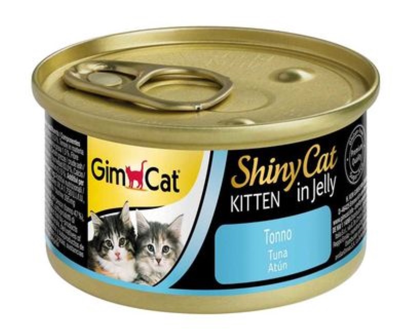 GimCat Shinycat Konserve Kedi Maması Yavru Tuna Balıklı 70 Gr