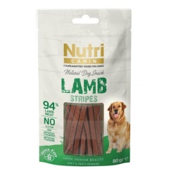 Nutri Canin Lamb Stripes Snack Köpek Ödülü 80 Gr