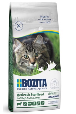 Bozita Active Kısırlaştırılmış Kuzulu Kedi Maması 2 Kg