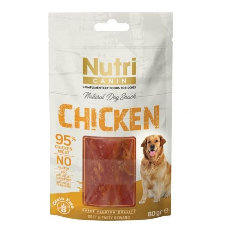 Nutri Canin Chicken Snack Köpek Ödülü 80 Gr