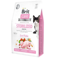 Brit Care Tahılsız Sensitive Tavşanlı Kısırlaştırılmış Kedi Maması 2 Kg