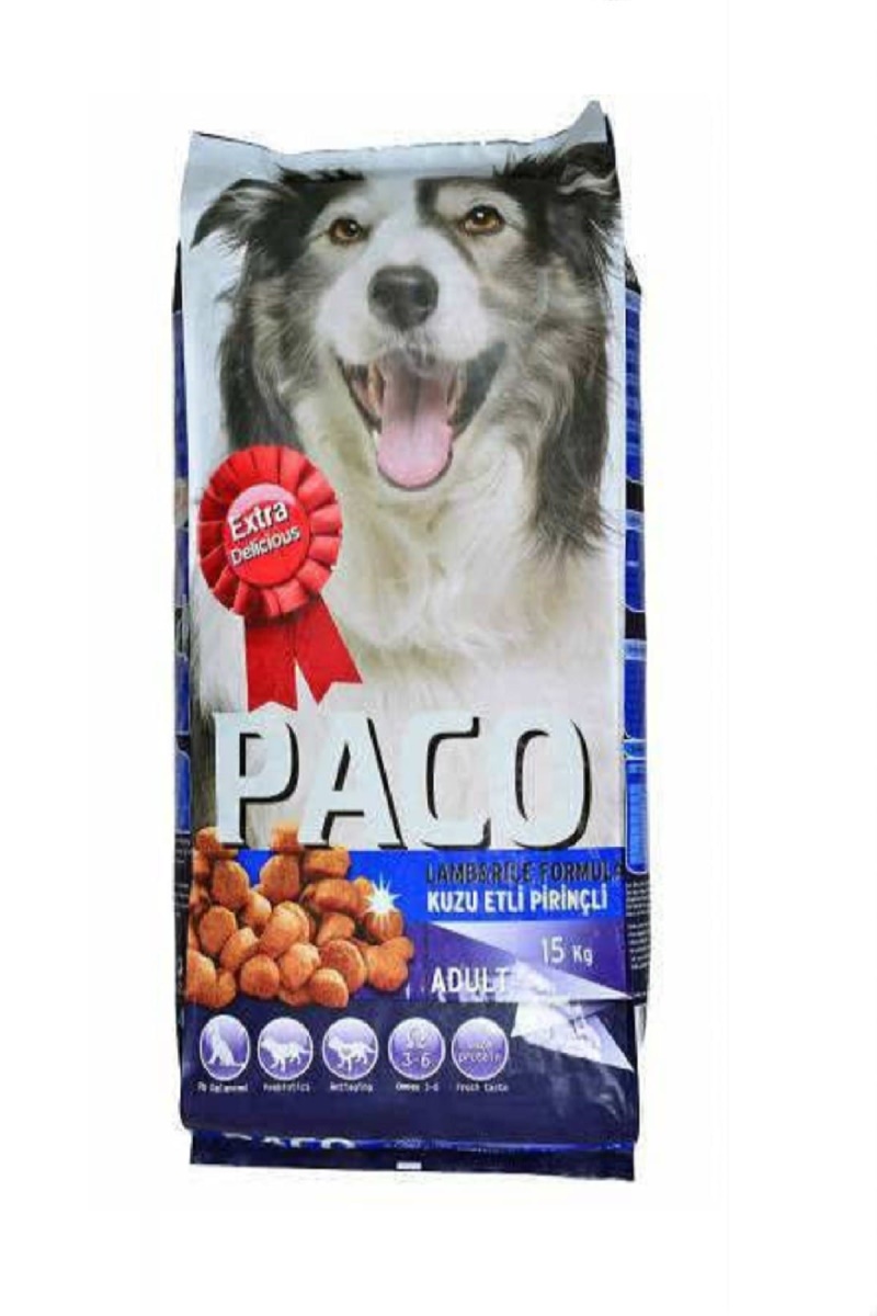 Paco 15 Kg Kuzu Etli Yetişkin Köpek Maması Reflex 85 Gr Beef Cube Ödül